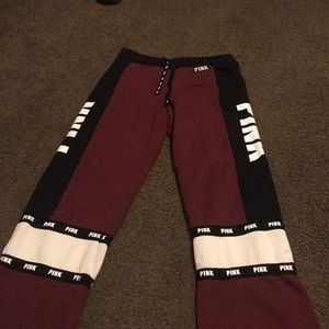 Pink Victoria’s Secret Flare pants